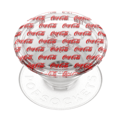 PopGrip Coca Cola Clear Logo