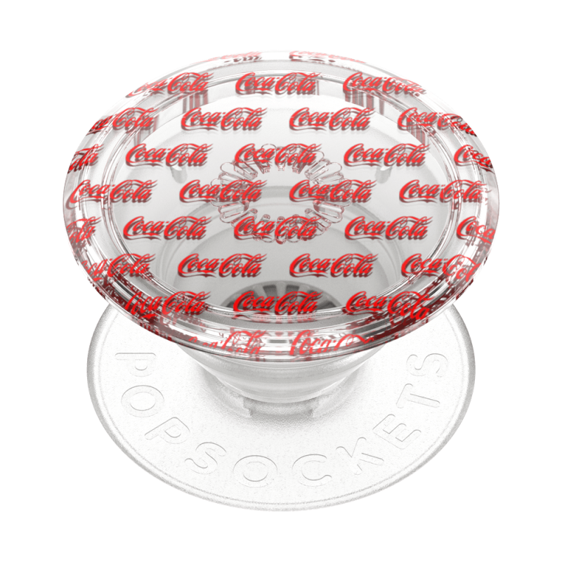 PopGrip Coca Cola Clear Logo