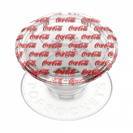 PopGrip Coca Cola Clear Logo