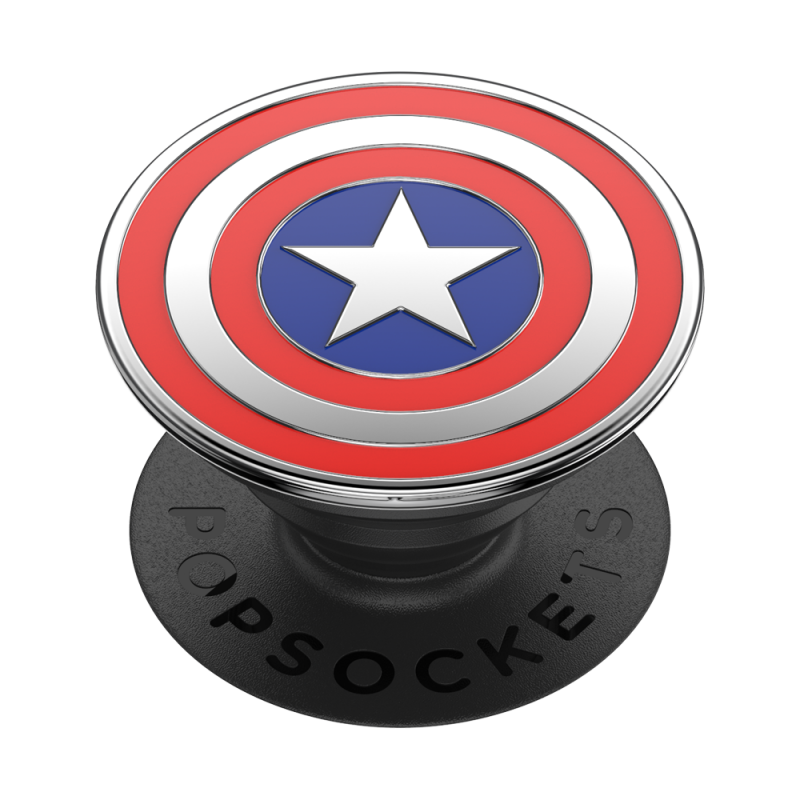 PopGrip Enamel Captain America