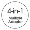 4-in-1 multiple adapter